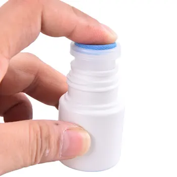 20ML Dor Frasco de Líquido Com Aplicador de Esponja Branco Medicina Frasco de Líquido