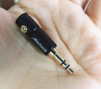 3.5 mm 3 pólo Estéreo Macho Plug de Fone de ouvido Jack de Áudio Conector do Cabo de DIY Solda adaptador