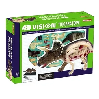 4D MASTER animal de peluche modelos montados número do modelo Triceratops Anatomia modelo anatômico