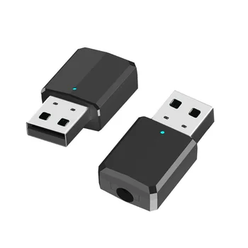5.0 sem Fio Bluetooth Receptor de Áudio do Transmissor USB 2-em-1 para TV, Computador, Carro com Adaptador de entrada AUX
