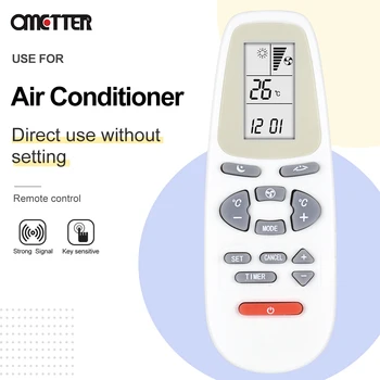 A/C Controle Remoto para AUX KT-AX3 KT - AX1 AUX-E1 KT-AX4 FJASW24023 YK(R)-C/01E YKR-C/01E de Ar do Condicionador de Ar Condicionado