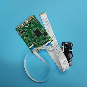 A EDP placa de Controlador Micro USB 2K para LQ133M1JW40 LQ133M1JW42 LQ133M1JW46 1920X1080 Mini compatível com HDMI Tipo c LCD painel de LED