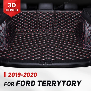 Auto De Cobertura Total Tapete Tronco Para A Ford Terrytory 2019 2020 Carro De Inicialização Capa De Almofada De Carga Forro Interior Protetor De Acessórios