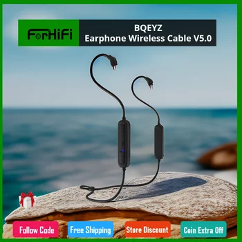 BQEYZ Z3 Fone de ouvido sem Fio, Cabo de V5.0 aptx-HD Bluetooth Esportes Impermeável Fones de 0,78 mm Conector Mmcx Híbrido Driver do Monitor