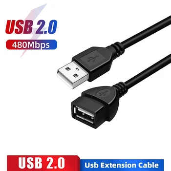 Cabo de Extensão USB 2.0 a Transmissão de Dados de Macho para Fêmea do Cabo de Alta Velocidade Cabo de Dados Mini USB Cabo de Extensão Para Smart TV