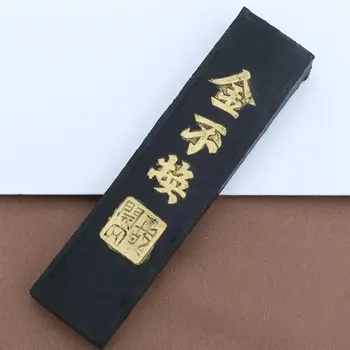 Caligrafia chinesa de Tinta de Pedra Artesanal Bloco de Tinta Tinta Stick para o Chinês, Japonês, a Caligrafia e a Pintura (Preto)