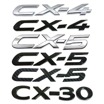 Carro Adesivos Adesivos para CX4 CX5 CX30 Permacy DSX1.6 DSX1.8 GLX1.8 GLX1.6 Logo Traseira Do Tronco Emblema Emblema Auto Acessórios Do Exterior