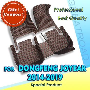 Carro tapetes para Dongfeng Joyear X3 2014 2015 2016 2017 2018 2019 Personalizado auto Almofadas do pé automóvel tapete cobre acessórios
