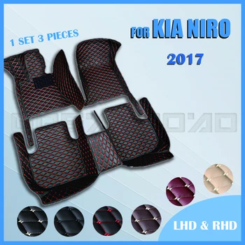 Carro tapetes para KIA Niro 2017 Personalizado auto Almofadas do pé automóvel tapete capa
