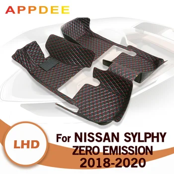 Carro Tapetes Para Nissan Sylphy Emissão Zero De 2018 2019 2020 Personalizado Auto Almofadas Do Pé Automóvel Tapete Cobrir Acessórios De Decoração
