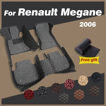 Carro Tapetes Para Renault Megane Sedan 2006 Auto Almofadas Do Pé Carpete Personalizado Acessórios De Interiores A Decoração De Peças