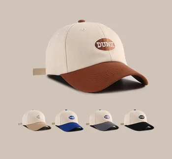 Chapéus Para Mulheres DUNK Menina de Boné de Beisebol de Várias Cores Casal Pico do Chapéu Aluno Protetor solar Caps Para os Homens de Tecido de Algodão