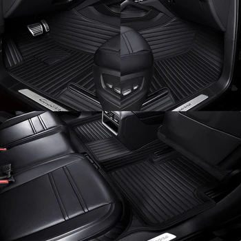 Couro Artificial tapete para carros Personalizados para Bentley Mulsanne 5 Assento 2009-2020 Ano Detalhes do Interior do Carro Acessórios Tapete