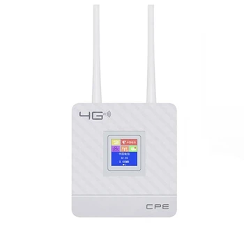 CPE903 Lte Casa 3G 4G 2 Antenas Externas Wifi do Modem CPE Wireless Roteador Com Porta RJ45 E Slot para Cartão Sim Plug UE