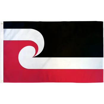 Diretamente De Entrega 100% Poliéster Maori Bandeira