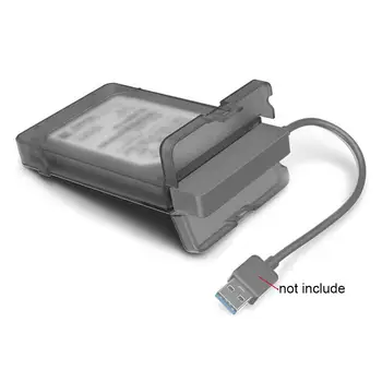 Disco Rígido externo Bolsa Case SATA Saco Protetor para HDD de 2,5 polegadas Disco SSD de Armazenamento e Proteção de 9,5 mm/de 0,37 polegadas Para o Portátil
