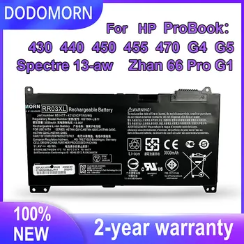 DODOMORN RR03XL Bateria Para HP ProBook 440 450 430 455 470 G4 G5 HSTNN-PB6W HSTNN-UB7C HSTNN-LB71 Laptop Com Número de Rastreamento