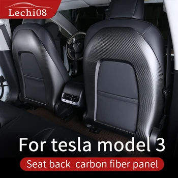 Encosto guarnição da Tesla modelo 3 modelo y/acessórios carro 2016-2022 modelo de 3 tesla três tesla model y carbono/accessoires