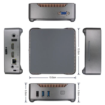 GK3 Plus Mini PC N5105 N5095 N95 N100 DDR4 SSD Win11 LAN VGA HDMI Display Triplo GK3V Computadores Desktop wi-Fi Bluetooth 4.2