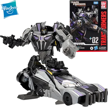 Hasbro Transformers Studio Série WFC Deluxe 02 Gamer Edition Barricada Figura de Ação do Robô Anime Modelo de Recolha de Brinquedos de Presente