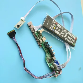 Kit para LP101WH1 TL Display LCD TV LED AV painel de 40pin 1366x768 remoto LVDS USB Tela VGA HDMI de Áudio Controlador de placa de monitor