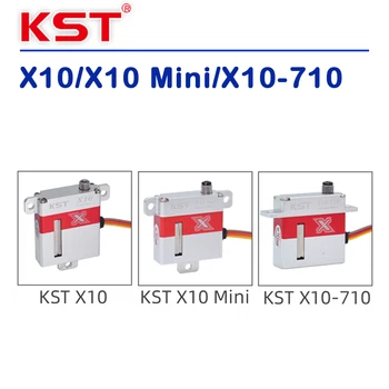 KST X10 Série Servo Digital X10/MINI-X10/X10-710 Fina Delta Asa Fixa Modelo de Servo Micro Metal Digital Servo Motor Coreless