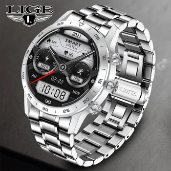 LIGE Homens Smart Watch 1.39