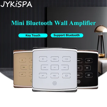 Mini Bluetooth Parede Amplificador Música de Fundo do Painel de Som Estéreo Amp Smart Home Theater, Sistema de Som para Restaurante Inn