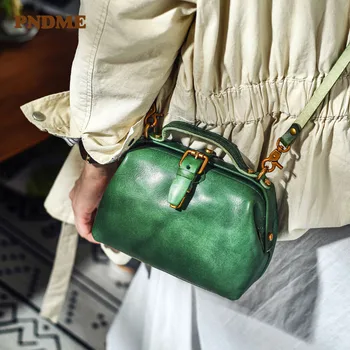 moda retrô natural do couro Genuíno mini pequeno bonito bolsa casual de alta qualidade senhoras diariamente ao ar livre ombro messenger bag