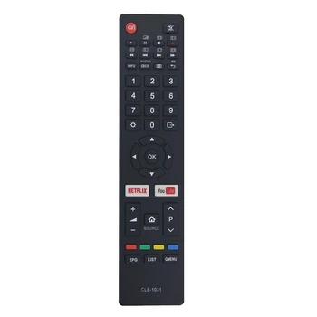 Nova Substituição do Controle Remoto CLE-1031 Hitachi Smart TV LED Acessórios ,Preto