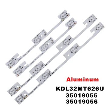 NOVOS kits de 4PCS (2PCS*4LED +2PCS*3LED) 1LED=6V KDL32MT626U 35019055 35019056 barra de luz de 32 polegadas lâmpada de luz de fundo LED strip 6v