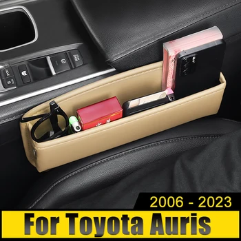 Para a Toyota Auris E150 E180 E210 2006-2018 2019 2020 2021 2022 2023 Assento de Carro Fenda, Fenda de Armazenamento de Caixa de Lacuna Saco Construído-em Caso de Cobertura de