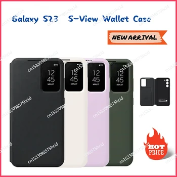 Para Samsung Galaxy S23 S-Exibir a Carteira de Caso Para Samsung S23 (6.1