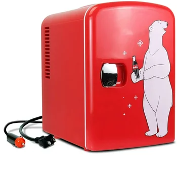 Pode Portátil Mini Refrigerador/Aquecedor De Viagem Frigorífico