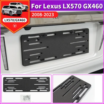 Por Lexus LX570 GX460 2008-2023 2022 2021 2020 Traseira da Placa de Licença da Base de dados de LX 570 GX 460 Modificação Acessórios do Exterior do corpo kit