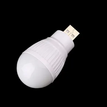 Portátil, Mini-USB DIODO emissor de Luz do Bulbo de Lâmpada Para Computador Portátil PC Leitura da Mesa Quente Novo