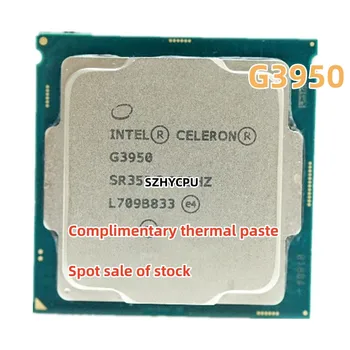 Processador Intel Celeron G3950 CPU LGA 1151 14 nanômetros Dual-Core de trabalho de 100% PC computador corretamente área de Trabalho do Processador