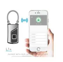 Smart Lock Fechadura Biometrica Mochila Home Armário Anti-roubo Impermeável Ultra-longa Espera Sem impressões digitais Cadeado