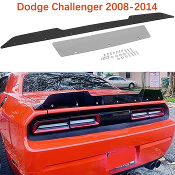 Traseira Wickerbill Spoiler para Dodge Challenger 2008-2014 STF, RT Hellcat Scat Pack Modelo -2 Peça de Vime Bill Spoiler & RivNut Ferramenta