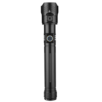 XHP160 Potente Lanterna LED USB de Recarga de Zoom Tocha IPX6 Impermeável Flash de Luz da Lâmpada Por 26650/18650