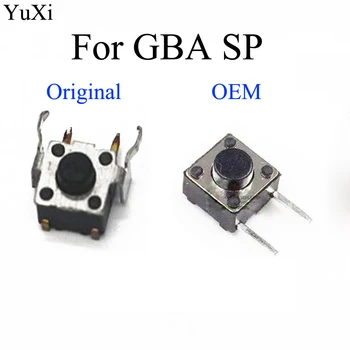 YuXi 10PCS Para Game Boy Advance SP Esquerdo Ombro Direito de Acionar o Botão Muda Para GBA SP